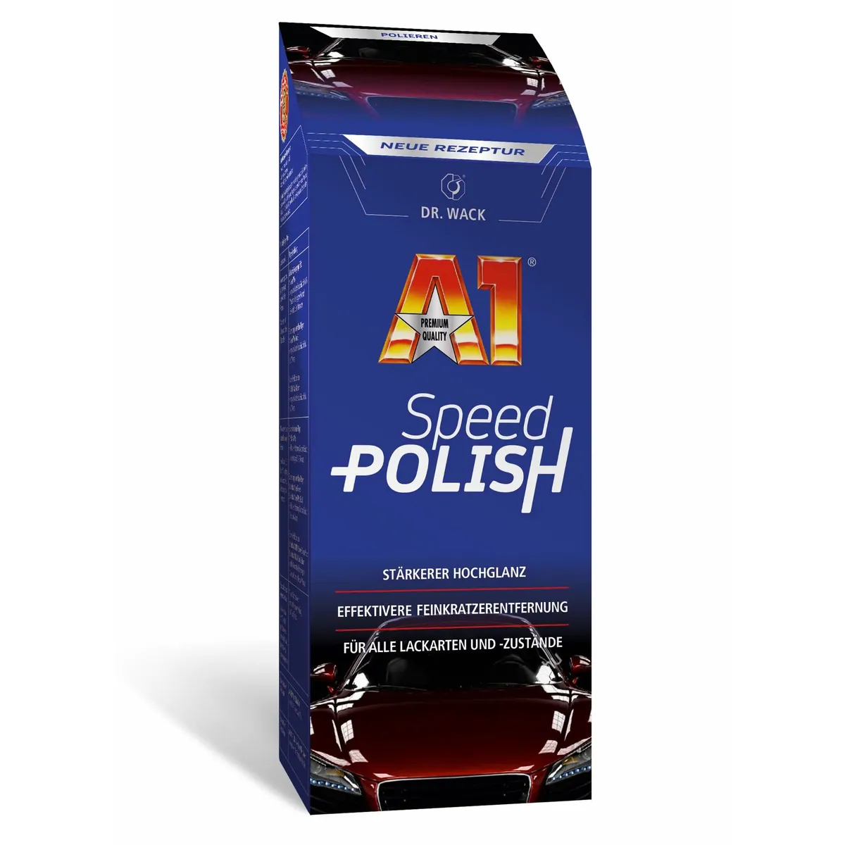 A1 Speed Polish 500 ml, Hochglanz, Feinkratzer-Entfernung, für alle Lackarten