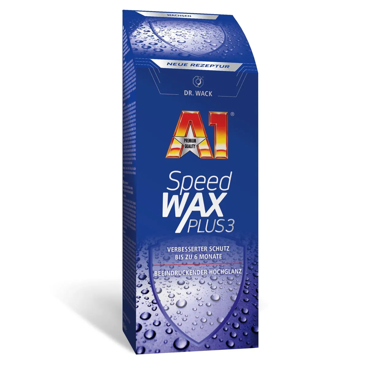 A1 Speed Wax Plus 3, hervorragender Schutz, langanhaltender Hochglanz, einfache Anwendung