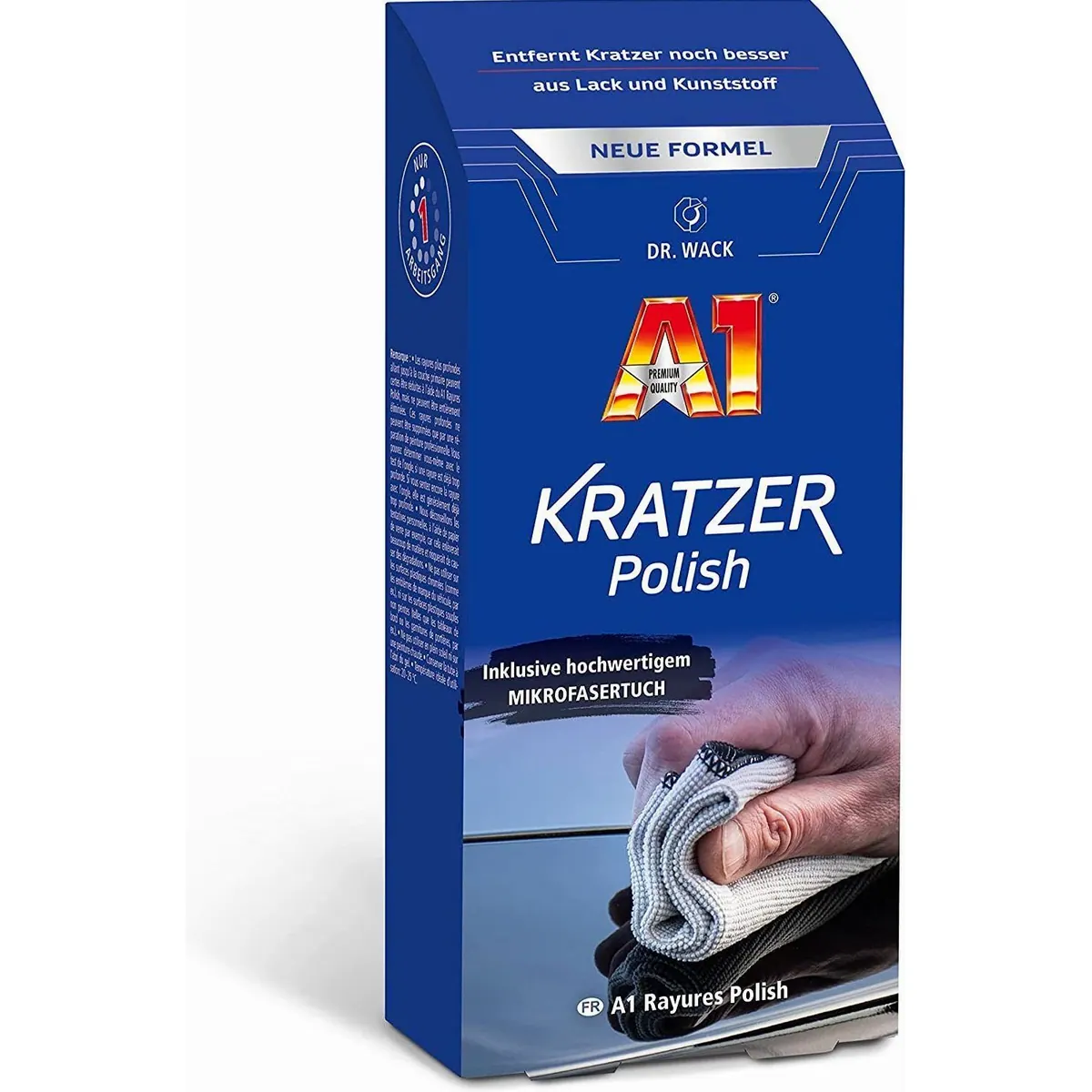 A1 Kratzer Polish 50 ml, effektive Entfernung von Lackkratzern, Nano-Technologie
