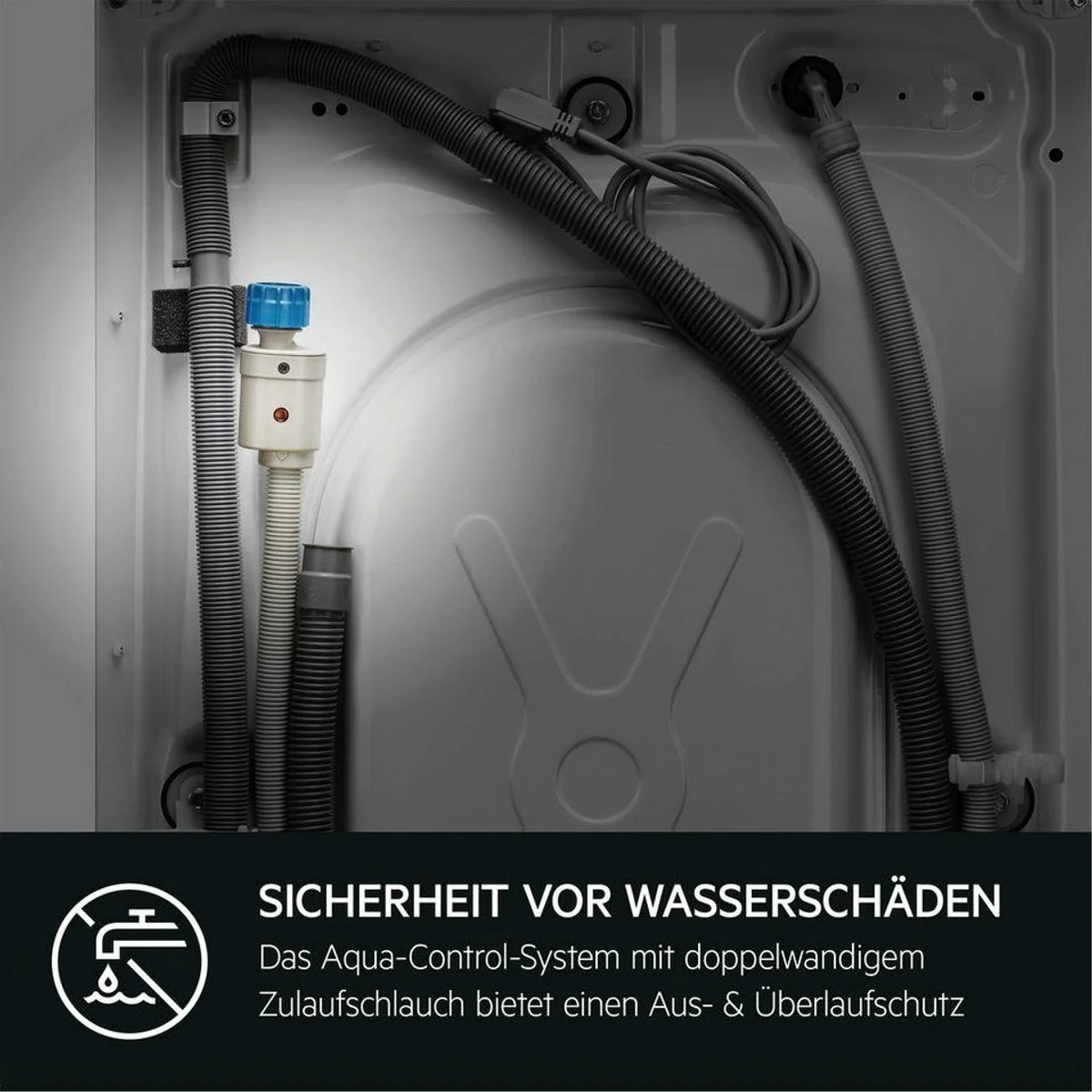 AEG LTR6A60370 Toplader-Waschmaschine, 7 kg, 1300 U/min, Anti-Allergie-Programm 5