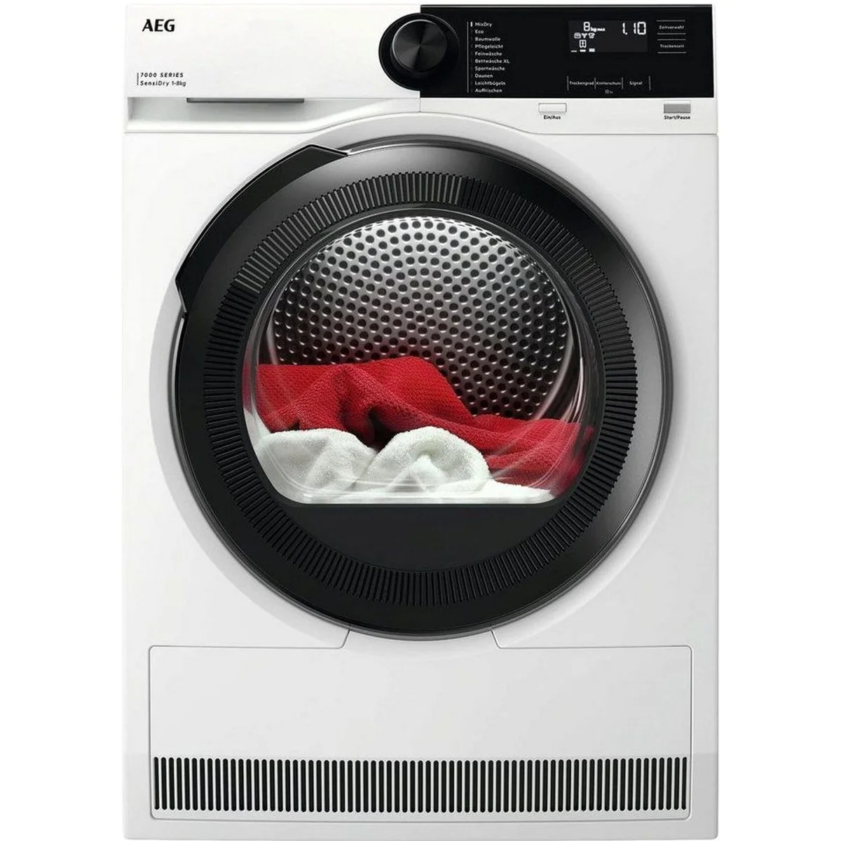 AEG Wärmepumpentrockner 7000 SensiDry TR7TC86, hohe Energieeffizienz, schonende Trocknung, innovative Technologie