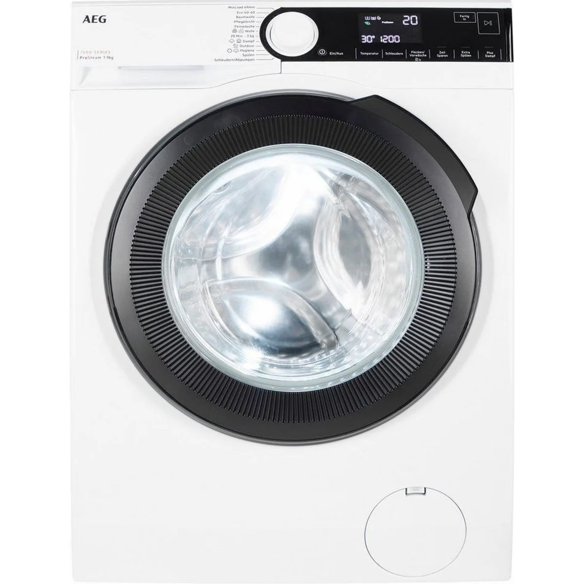 AEG Waschmaschine LR7GA49FL, 9 kg, 1400 U/min, ProSteam Funktion, Nachlegefunktion 2