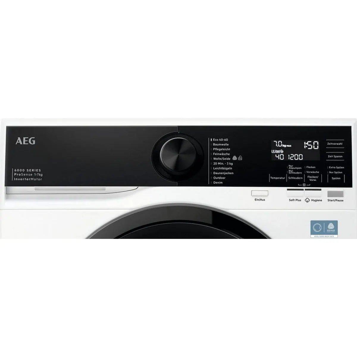 AEG Waschmaschine LSR6FA75470, 7 kg, 1400 U/min, Hygiene-Programm mit Dampf 2