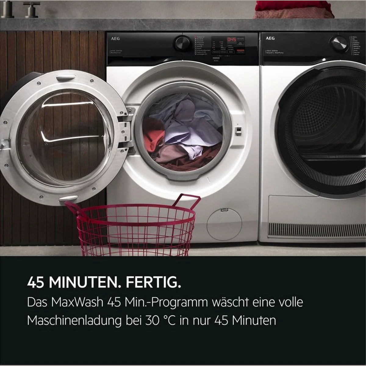 AEG Waschmaschine LR6FE49FL, 9 kg, 1400 U/min, KI WashAssist — effiziente Reinigung in kurzer Zeit 3