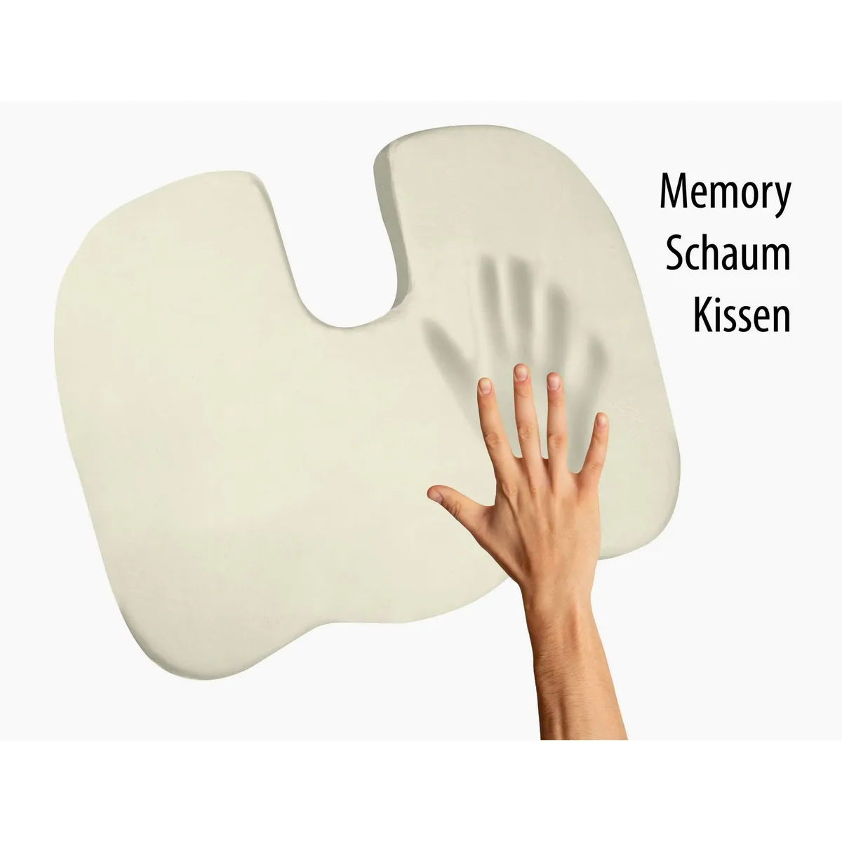 APA Gelkissen Sitzkissen, ergonomisch, druckentlastend, kühlend — 45x35 cm 4