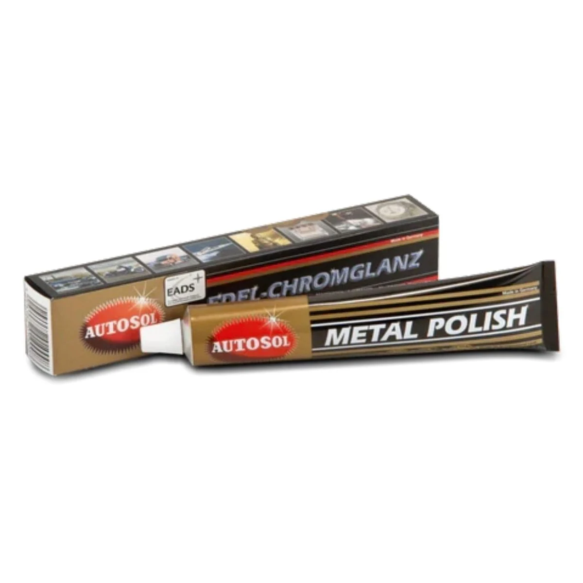 Autosol Edel-Chromglanz Politur, effektive Reinigung für Metalloberflächen 2