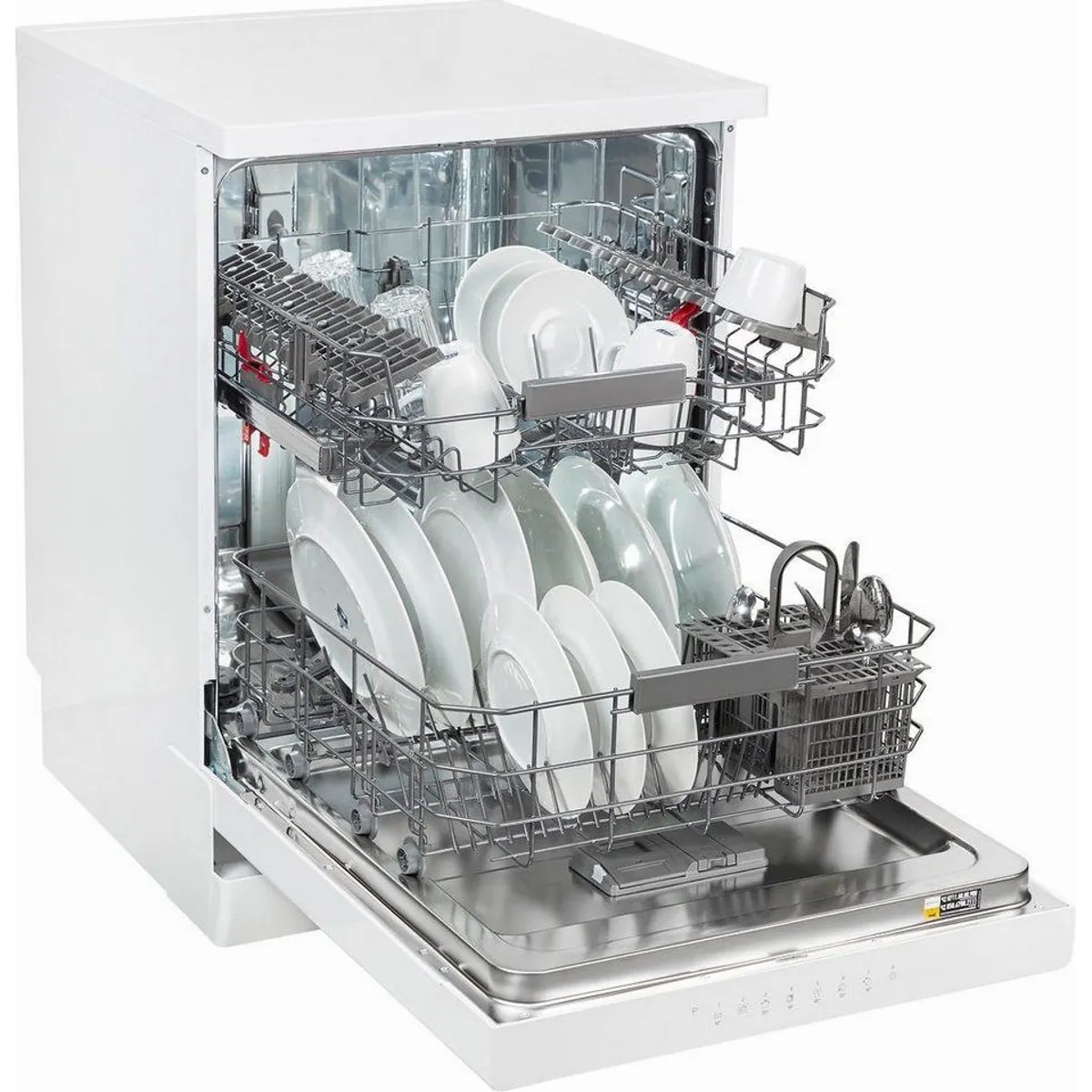BAUKNECHT Standgeschirrspüler OBFC ECOSTAR 5320, 14 Maßgedecke, MultiZone Reinigung 3