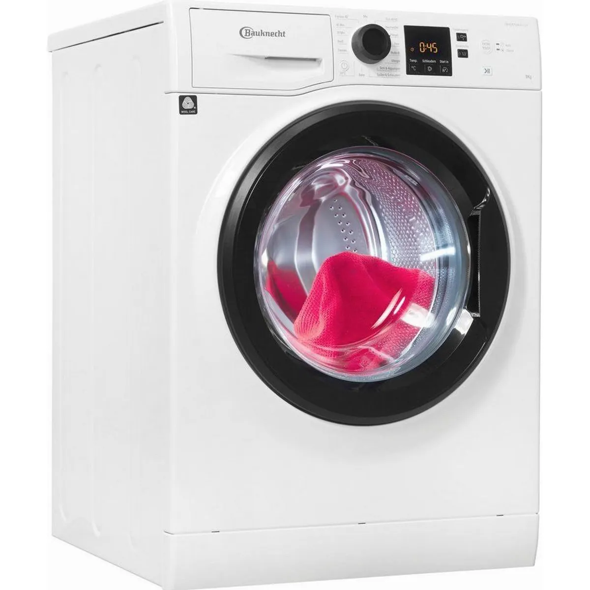 BAUKNECHT Super Eco 845 A, 8 kg, 1400 U/min, Kurz 45' – schnelle und effiziente Wäschepflege