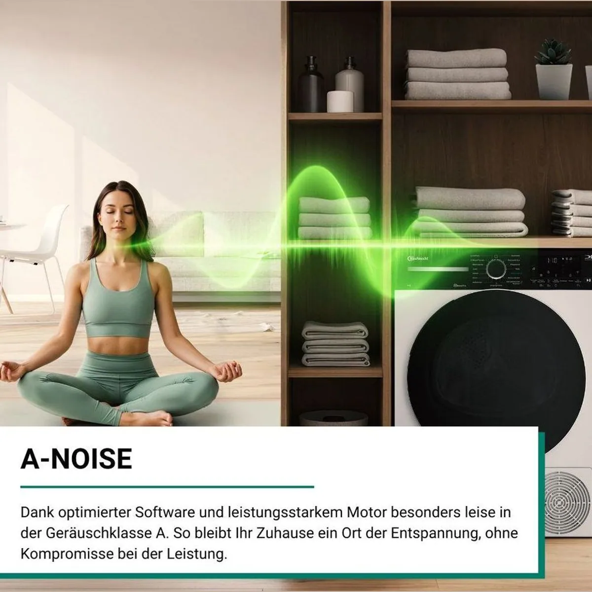 BAUKNECHT Wärmepumpentrockner BT 87A WB, effiziente Trocknung, Bügelfunktion, Energieeffizienzklasse A++ 5