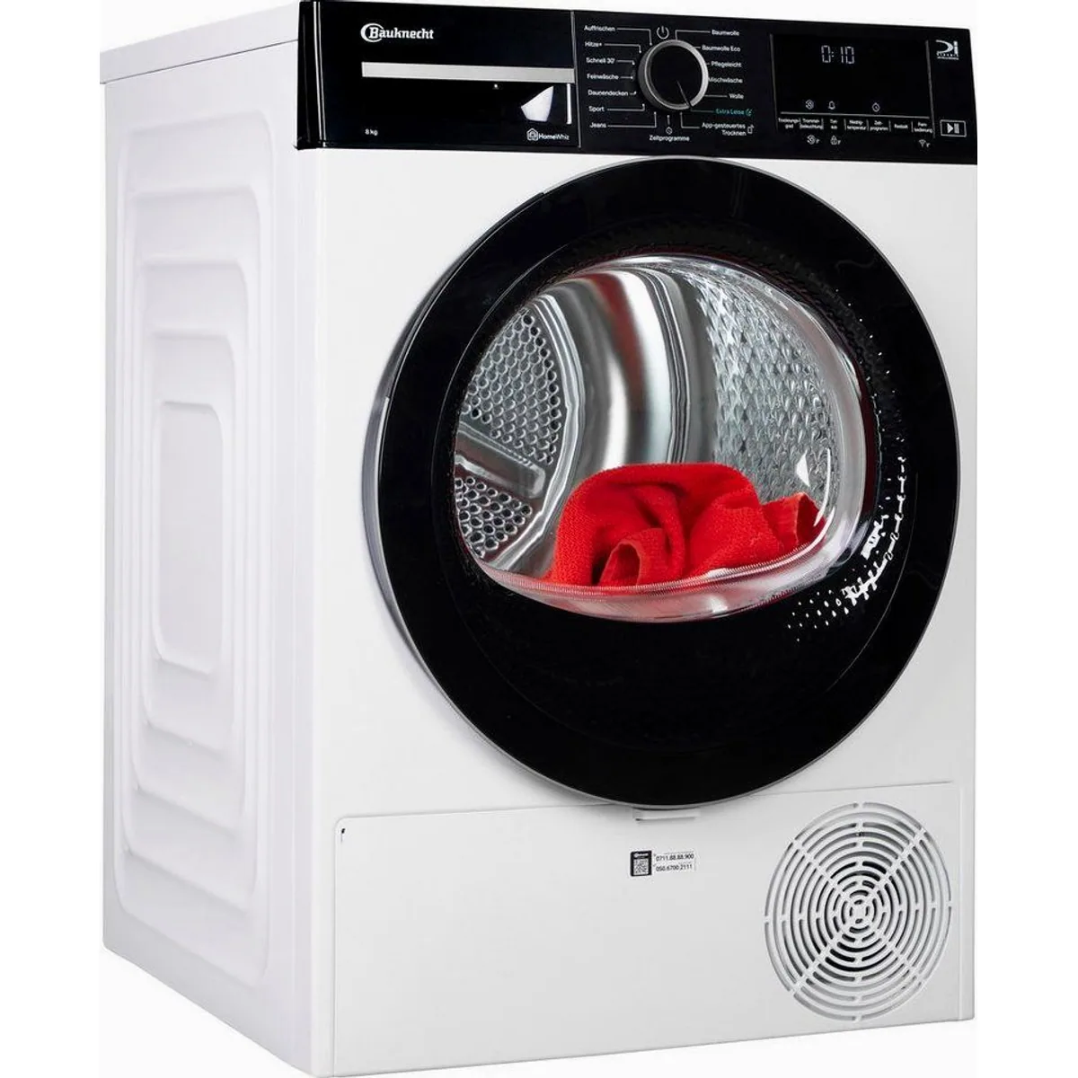 BAUKNECHT Wärmepumpentrockner TR Super Eco 8B, energieeffizient und leise