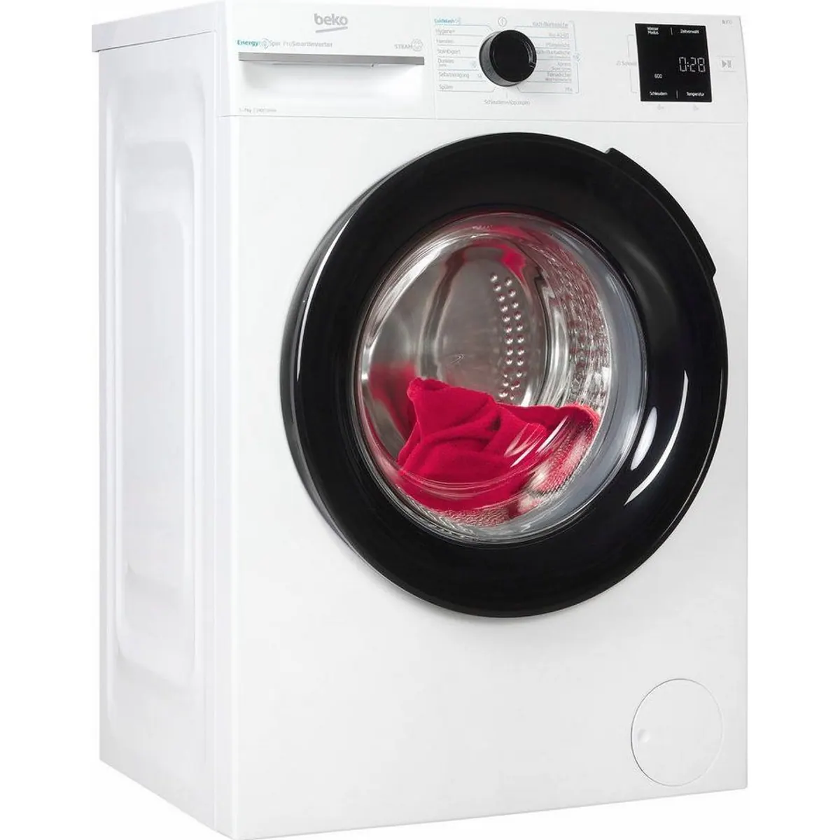 BEKO Waschmaschine BM3WFU3741X, 7 kg, 1400 U/min, Energieeffizienz und innovative Technologie