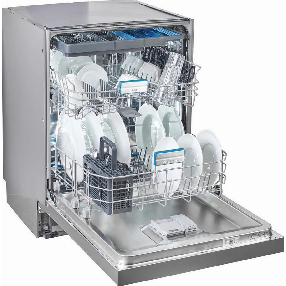 BEKO BDDN36462XP Unterbaugeschirrspüler, 14 Maßgedecke, 38 dB leise, ProSmart Motor 4