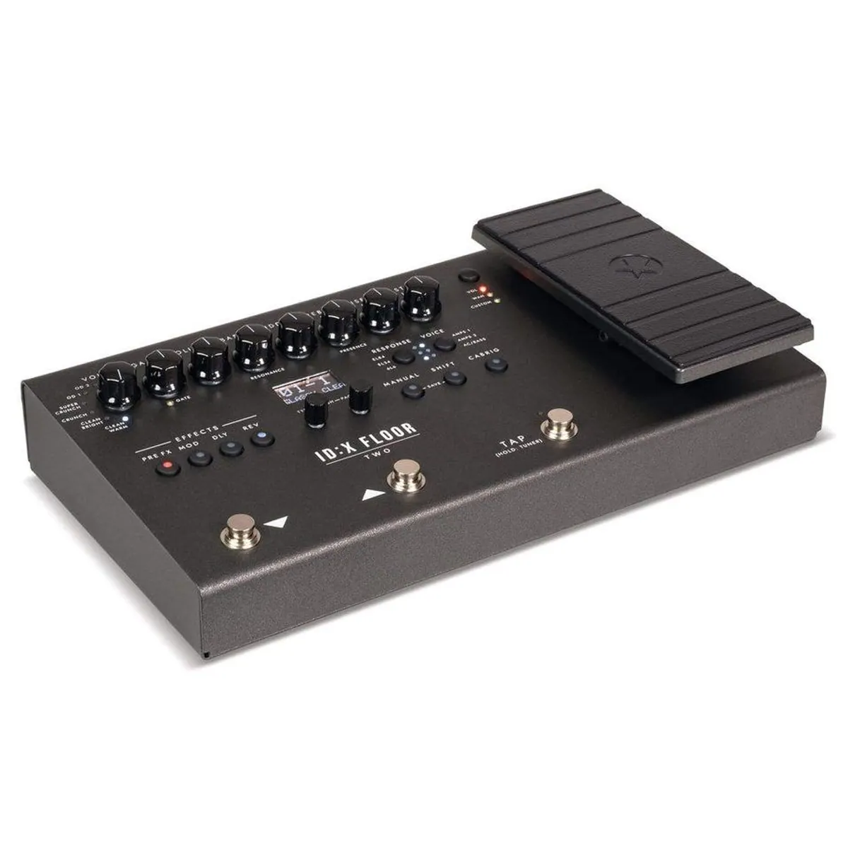 Blackstar ID:X Floor Two, kompaktes Effektgerät, vielseitige Klangerzeugung, USB-C Audio-Interface 2