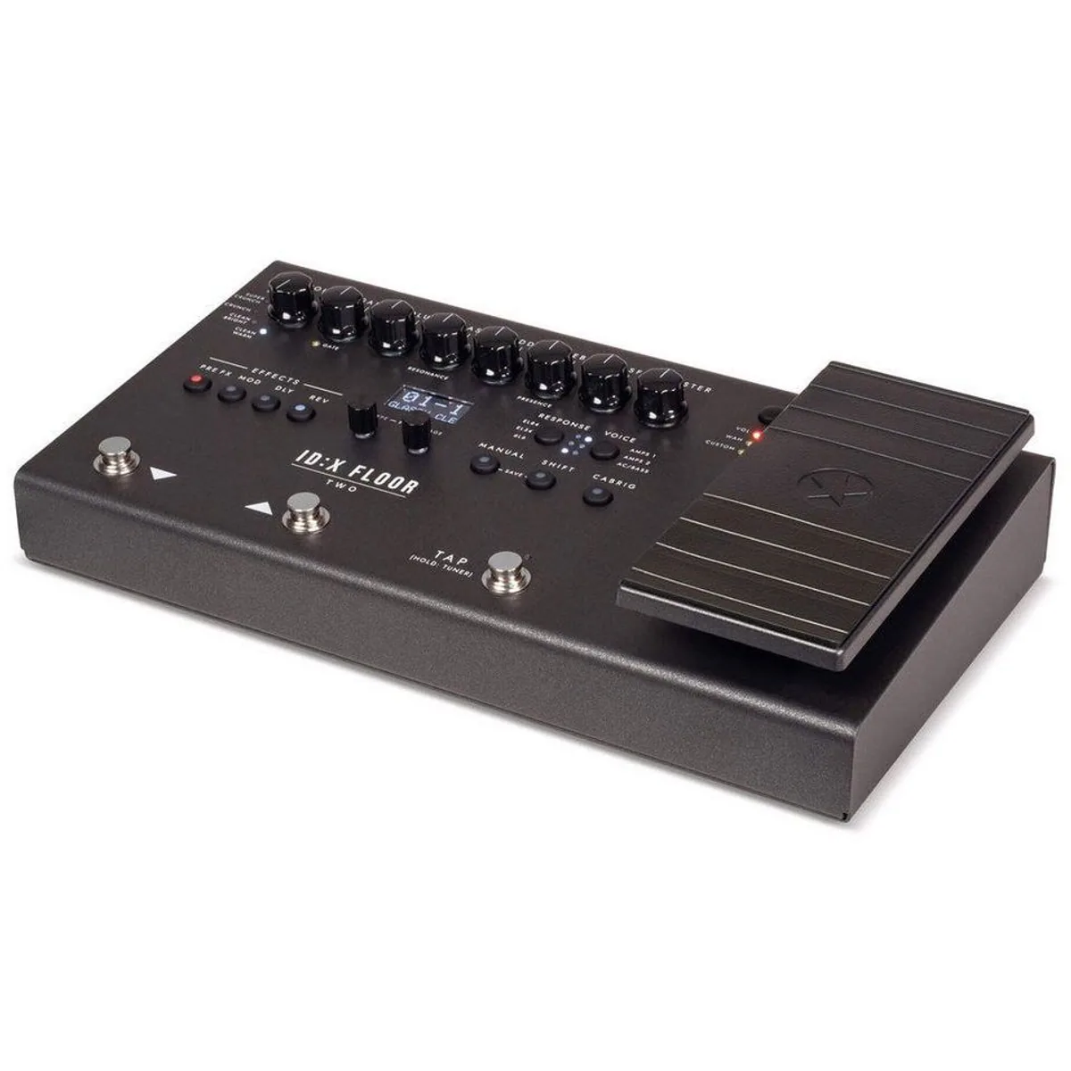 Blackstar ID:X Floor Two, kompaktes Effektgerät, vielseitige Klangerzeugung, USB-C Audio-Interface 3