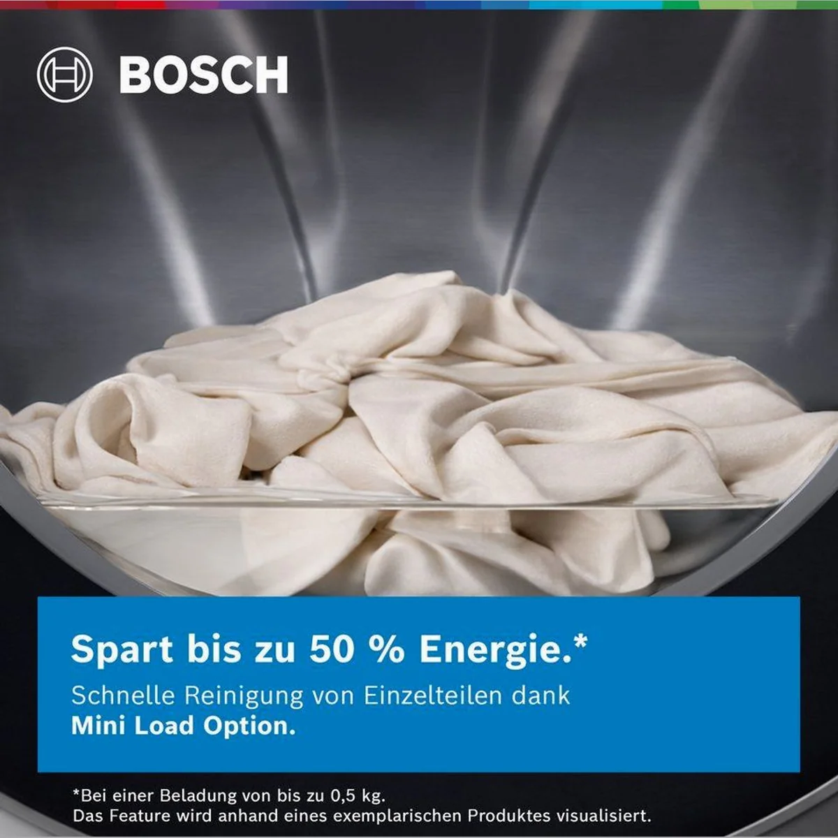 Bosch Waschmaschine Serie 8 WGB244040, 9 kg, 1400 U/min, energieeffizient und benutzerfreundlich 5