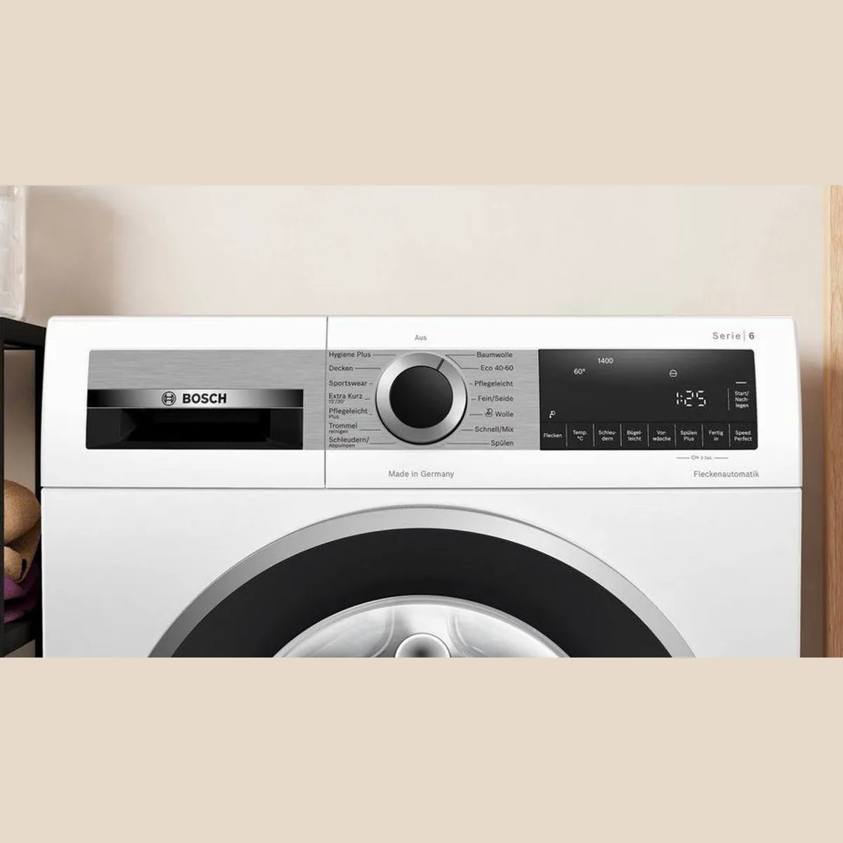 BOSCH Waschmaschine WGG244120, 9 kg, 1400 U/min, energieeffizient und leise 2
