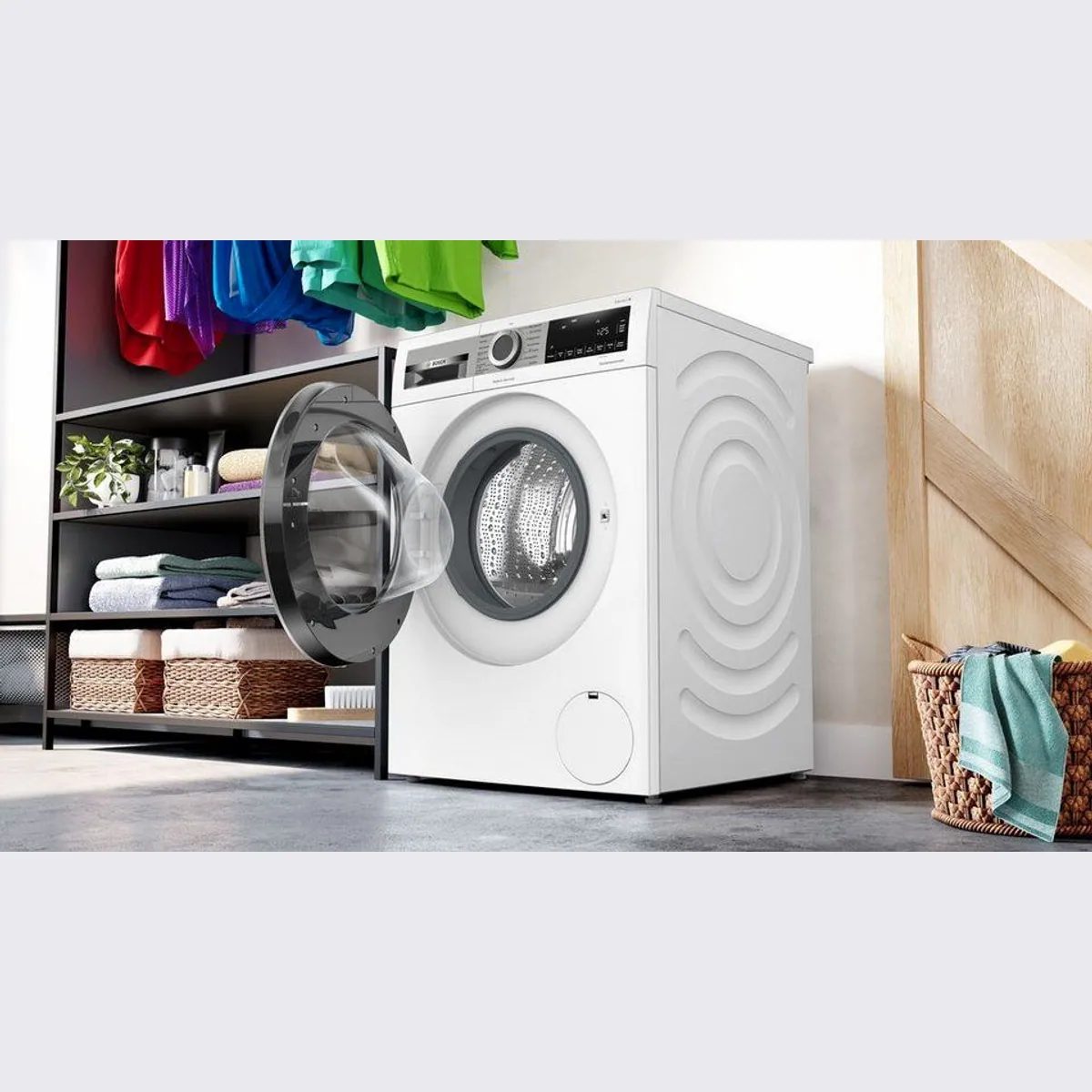 BOSCH Waschmaschine WGG244120, 9 kg, 1400 U/min, energieeffizient und leise 3