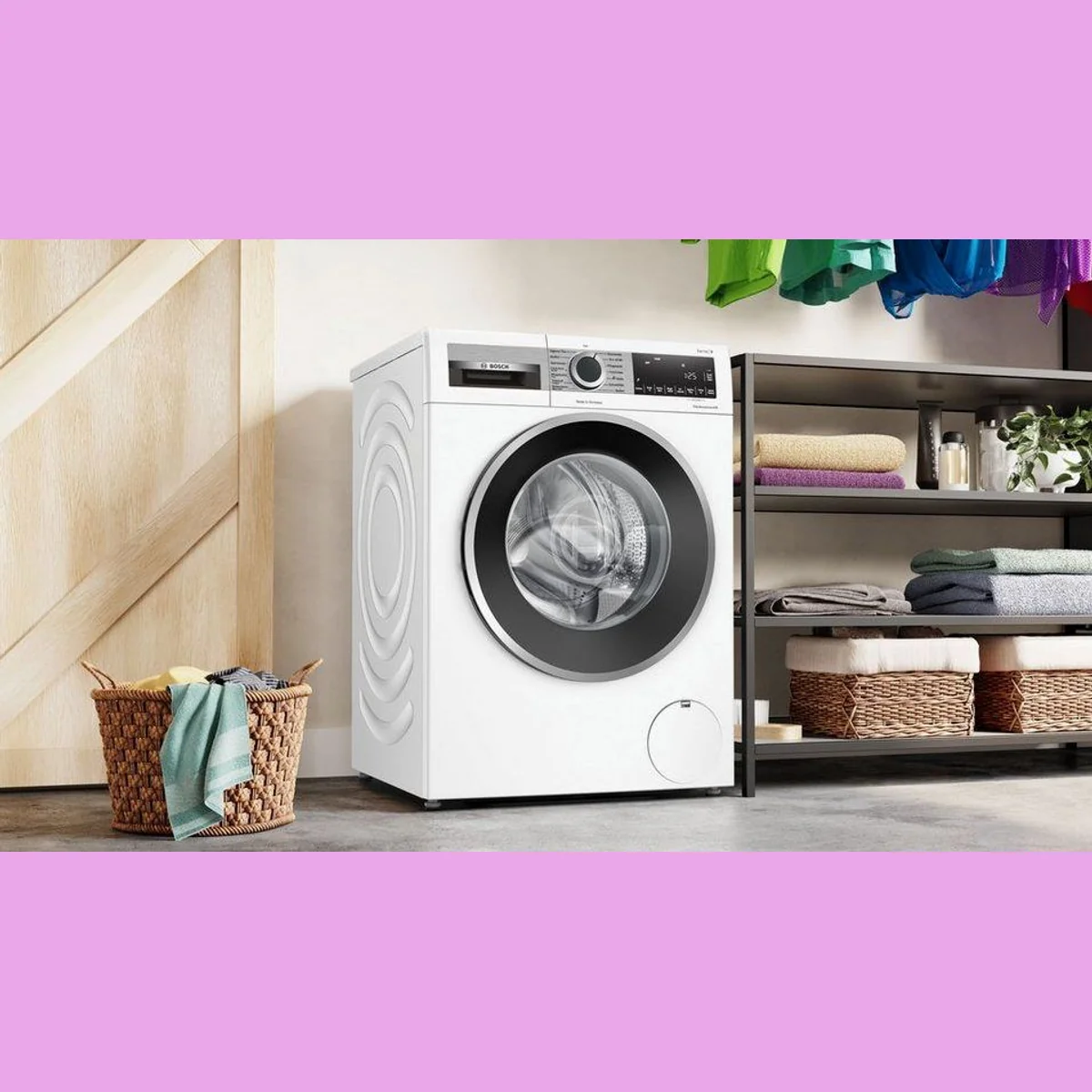 BOSCH Waschmaschine WGG244120, 9 kg, 1400 U/min, energieeffizient und leise 4