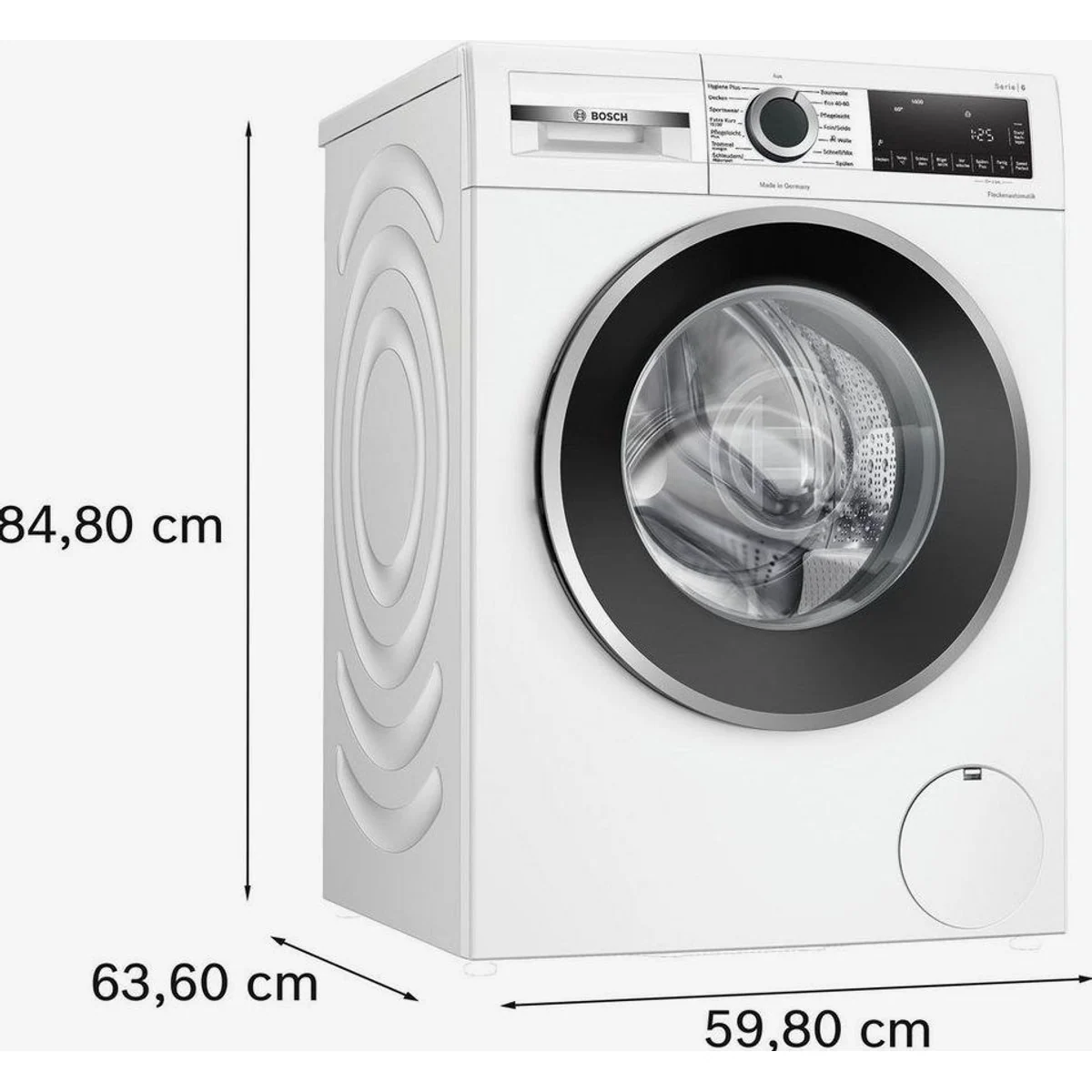 BOSCH Waschmaschine WGG244120, 9 kg, 1400 U/min, energieeffizient und leise 5