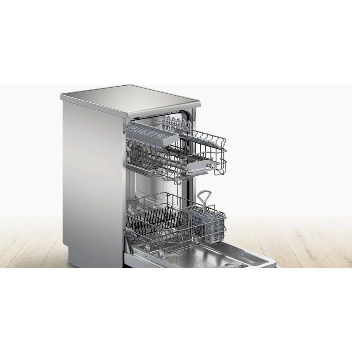 BOSCH Standgeschirrspüler Serie 2 SPS2HKI42E, 10 Maßgedecke, Silence on Demand, Rack Matic 2
