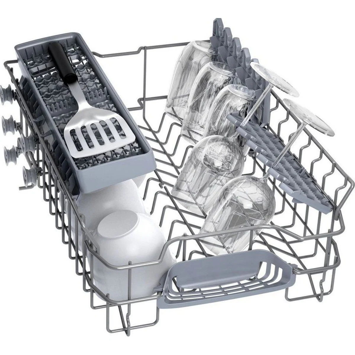 BOSCH Standgeschirrspüler Serie 2 SPS2HKI42E, 10 Maßgedecke, Silence on Demand, Rack Matic 3