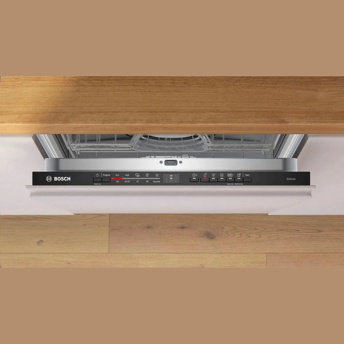 BOSCH SMV2HVX02E, vollintegrierbar, 14 Maßgedecke, VarioSchublade & InfoLight 4