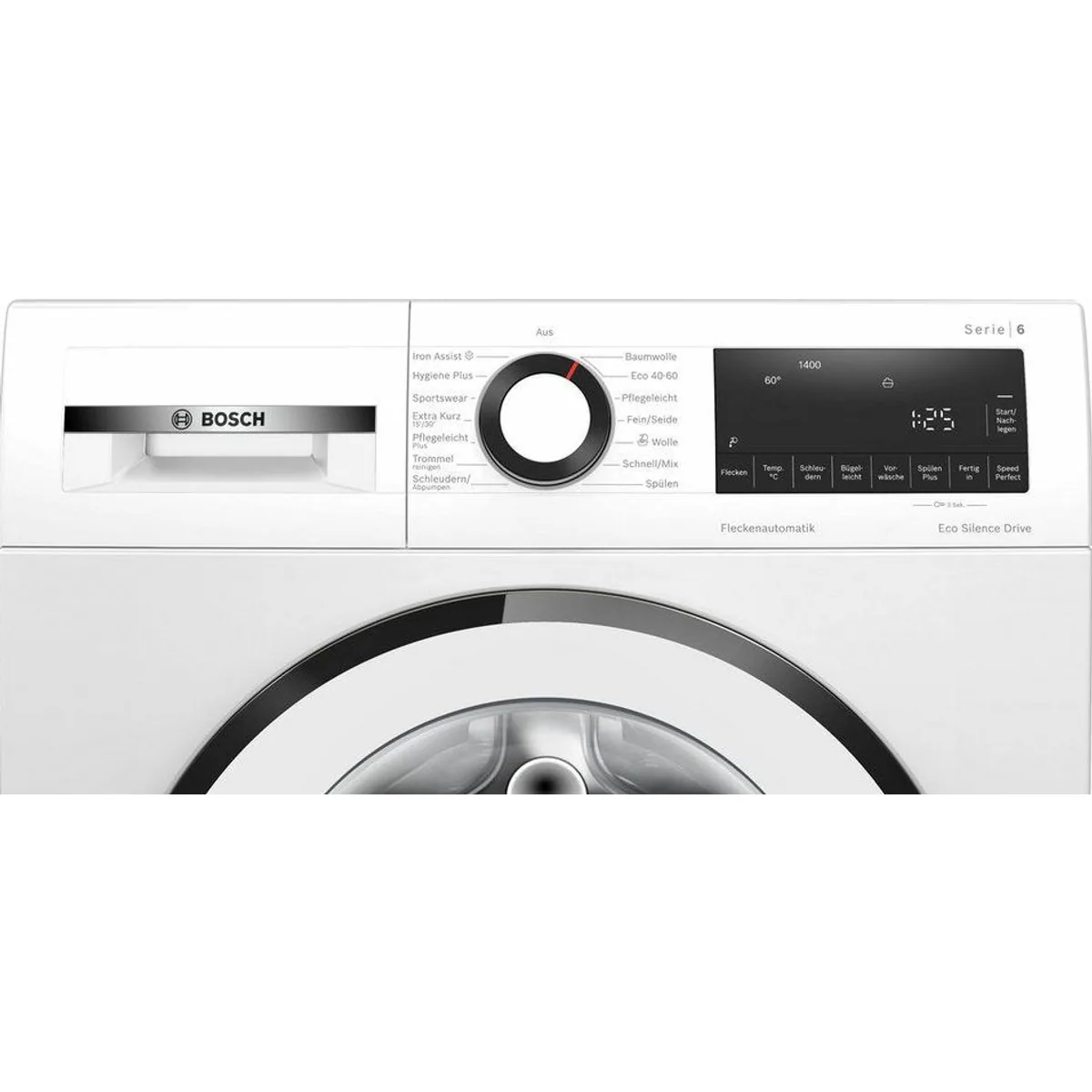 BOSCH Waschmaschine WGG244ZV0, 9 kg, 1400 U/min, Nachlegefunktion, AquaSecure 4
