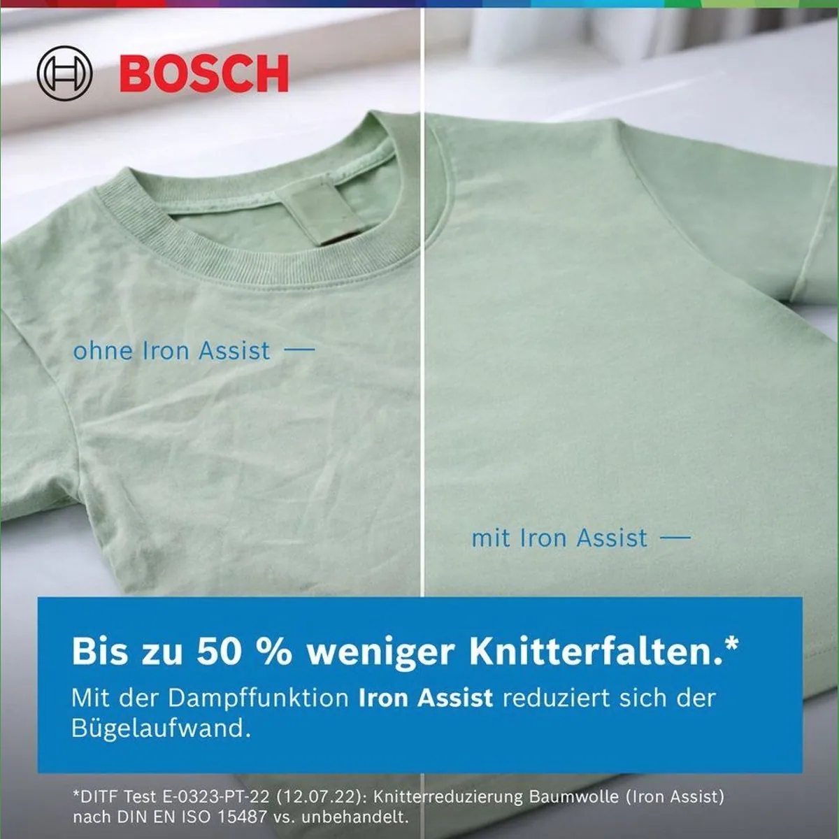 BOSCH WGB244071 Waschmaschine, 9 kg Fassungsvermögen, 1400 U/min, Nachlegefunktion 4