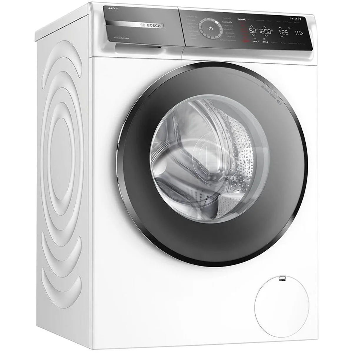 BOSCH Waschmaschine Serie 8 WGB256A41, 10 kg, 1600 U/min, i-DOS Technologie