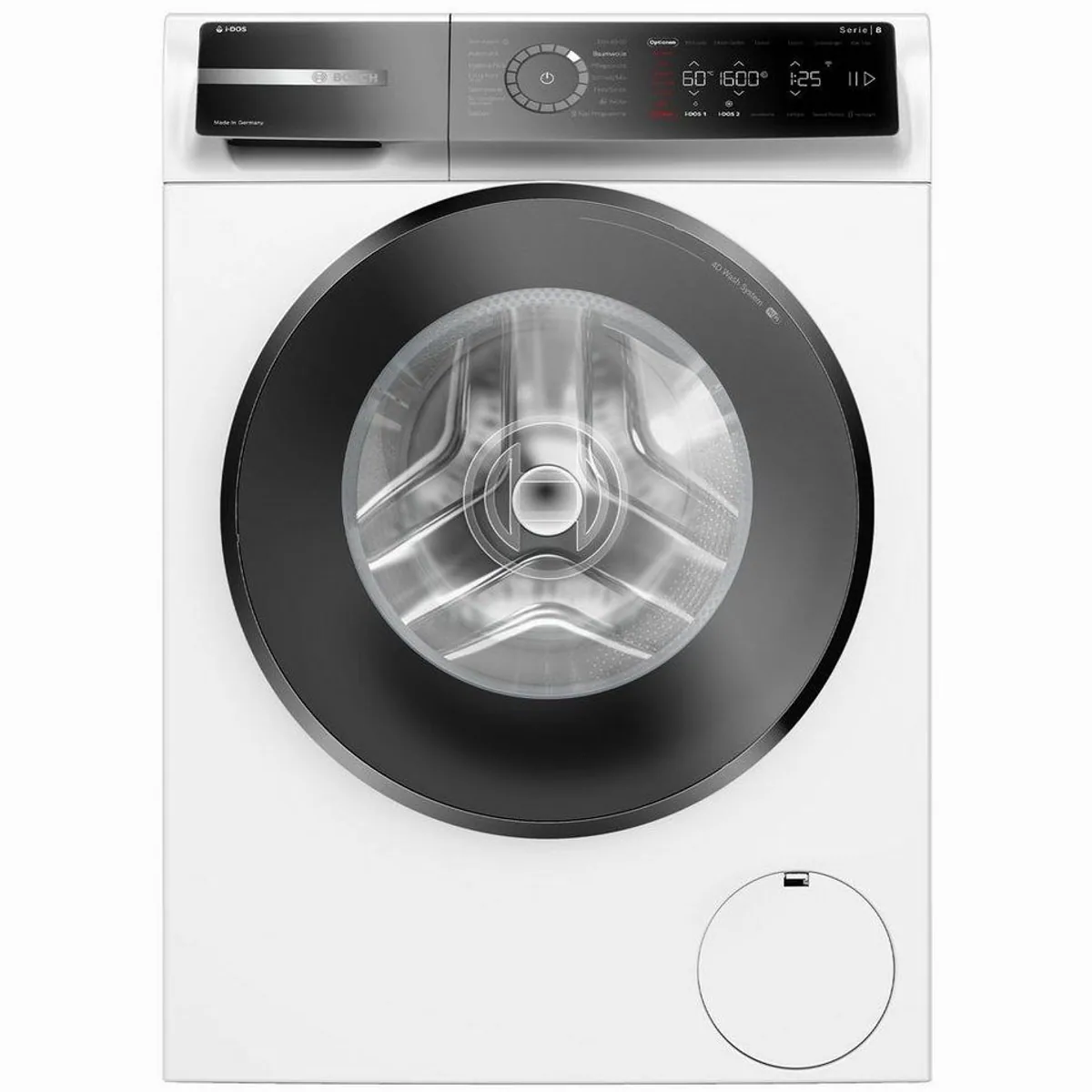 BOSCH Waschmaschine Serie 8 WGB256A41, 10 kg, 1600 U/min, i-DOS Technologie 2