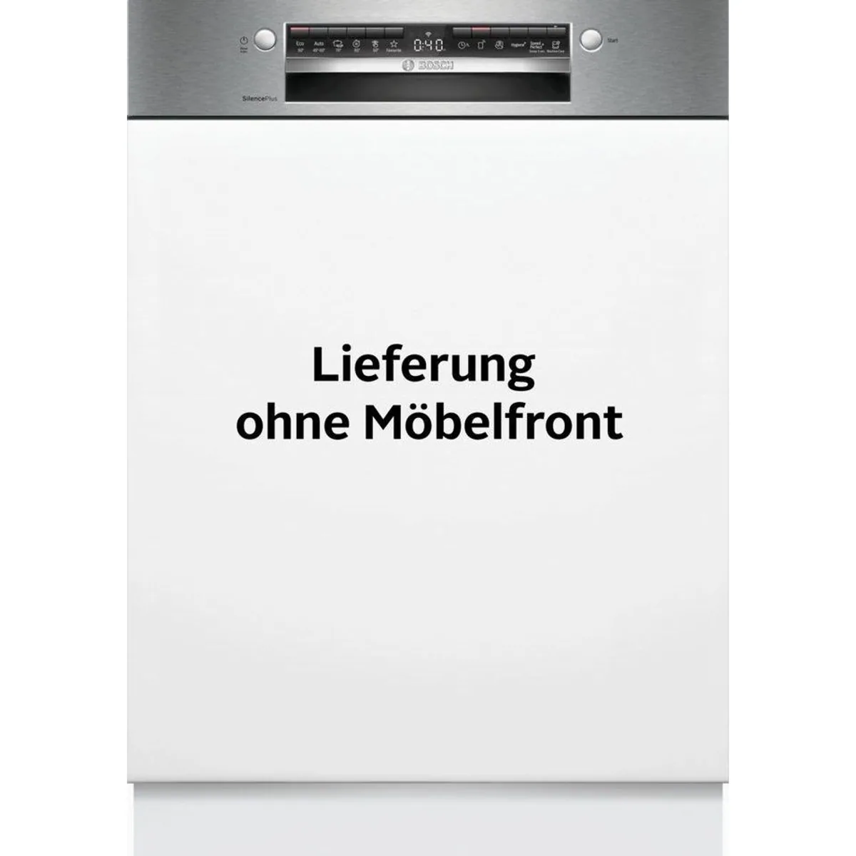 BOSCH teilintegrierbarer Geschirrspüler SMI4EVS09E, 14 Maßgedecke, VarioFlex-Körbe, Automatische Türöffnung