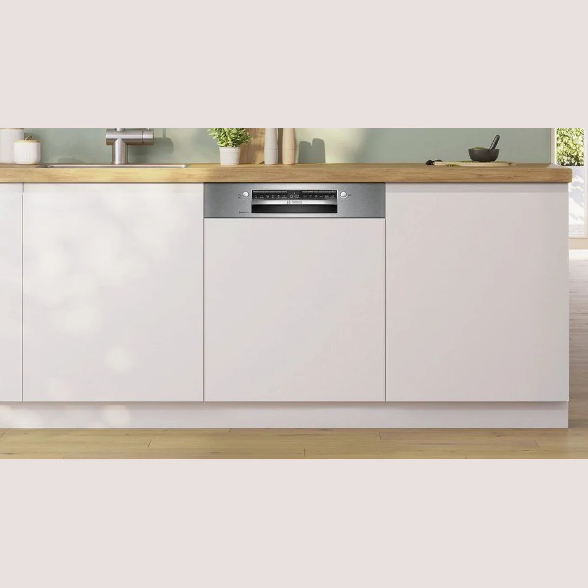 BOSCH teilintegrierbarer Geschirrspüler SMI4EVS09E, 14 Maßgedecke, VarioFlex-Körbe, Automatische Türöffnung 2