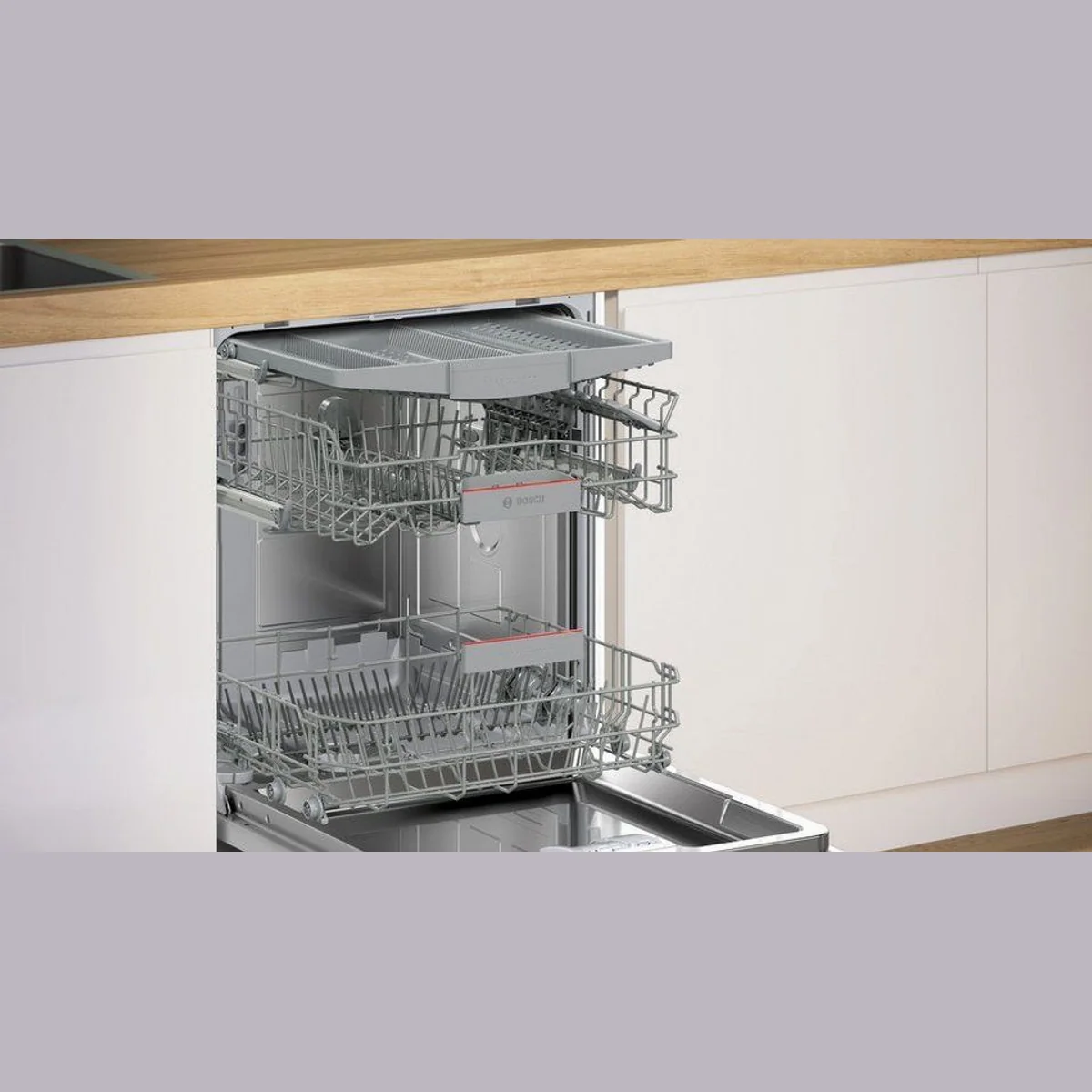 BOSCH SMU4EVS09E Unterbaugeschirrspüler, 14 Maßgedecke, Automatische Türöffnung 3