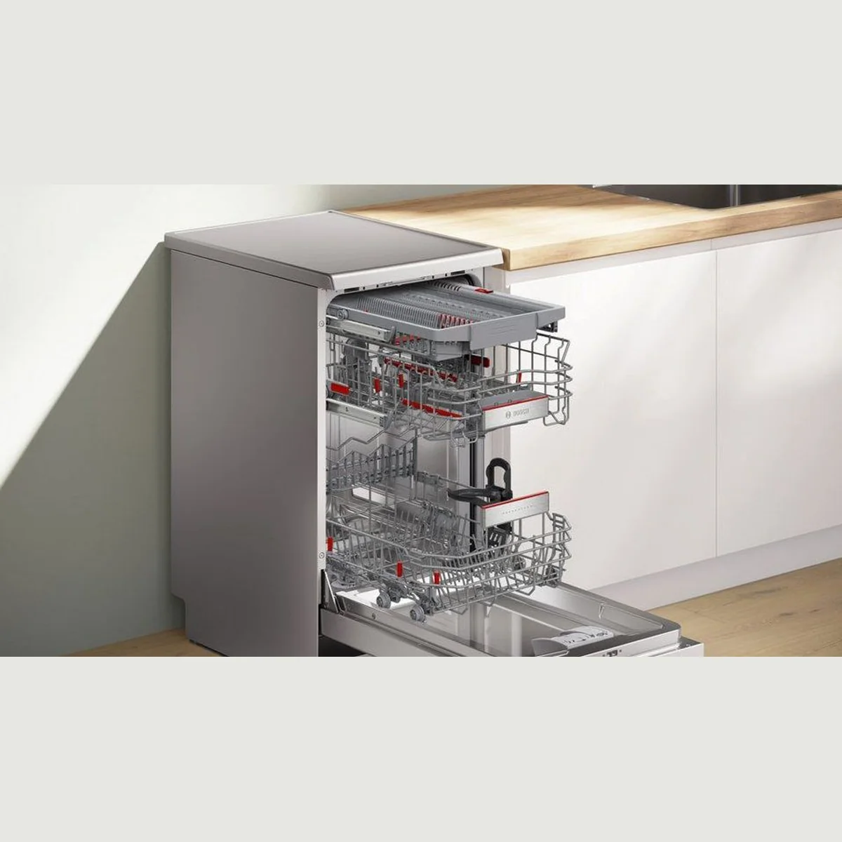 BOSCH Standgeschirrspüler Serie 6 SPS6EMI21E, 10 Maßgedecke, flexible RackMatic-Technologie 5