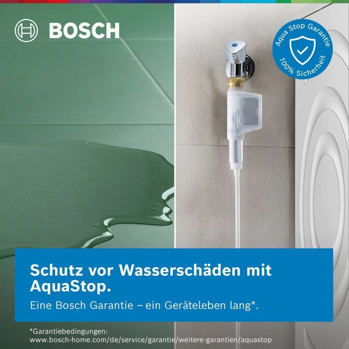 BOSCH Waschmaschine Serie 6 WGJ2540T1, 10 kg Fassungsvermögen, Aqua Stop & Nachlegefunktion 2