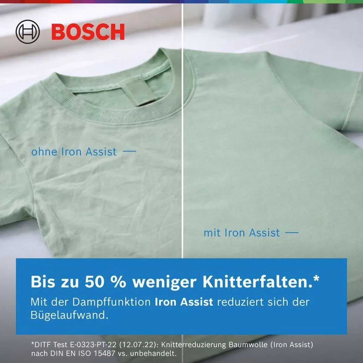 BOSCH Waschmaschine Serie 6 WGJ2540T1, 10 kg Fassungsvermögen, Aqua Stop & Nachlegefunktion 5