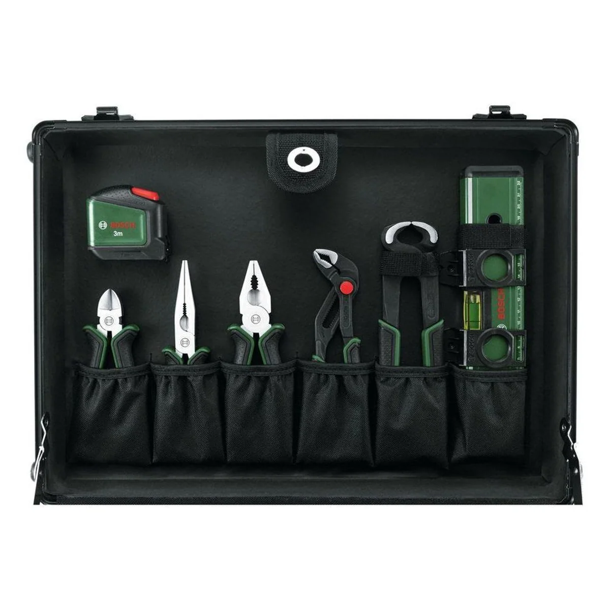 BOSCH Rollwerkzeugkoffer-Set 119 Teile, umfangreiche Ausstattung, ergonomisches Design 4