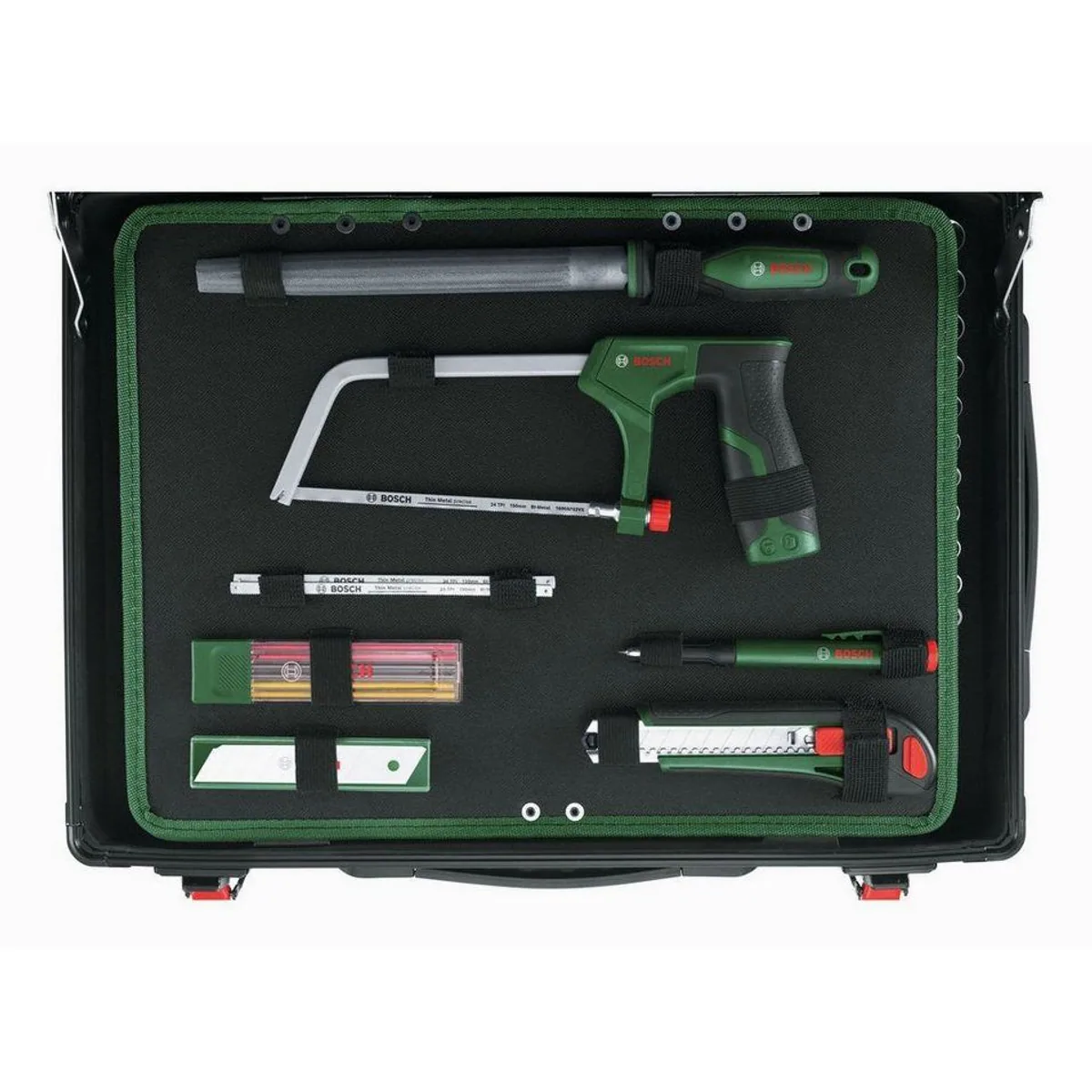 BOSCH Rollwerkzeugkoffer-Set 119 Teile, umfangreiche Ausstattung, ergonomisches Design 5