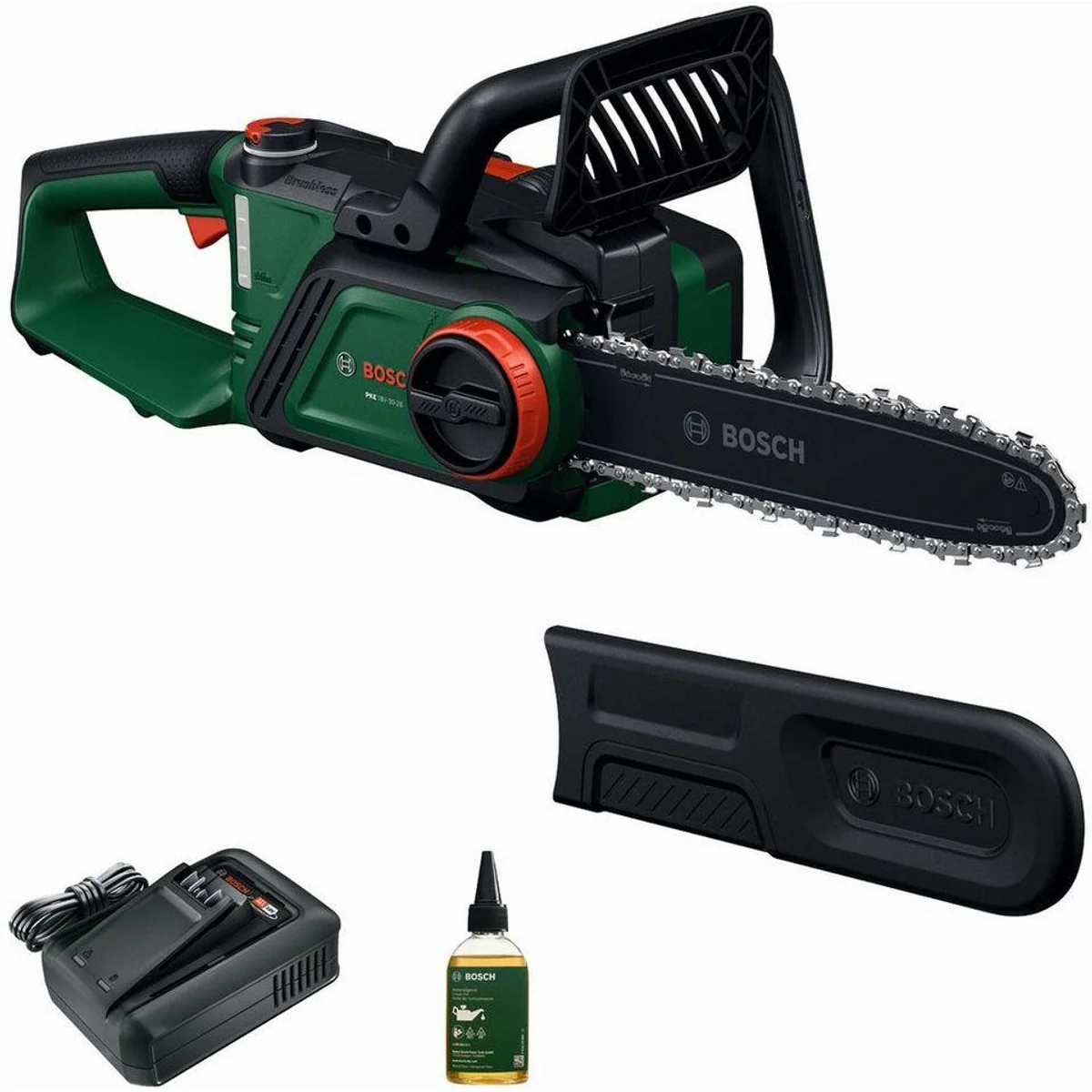Bosch Home & Garden PKE18V-30-28 KIT, 30 cm Schwertlänge, Akku und Ladegerät inklusive
