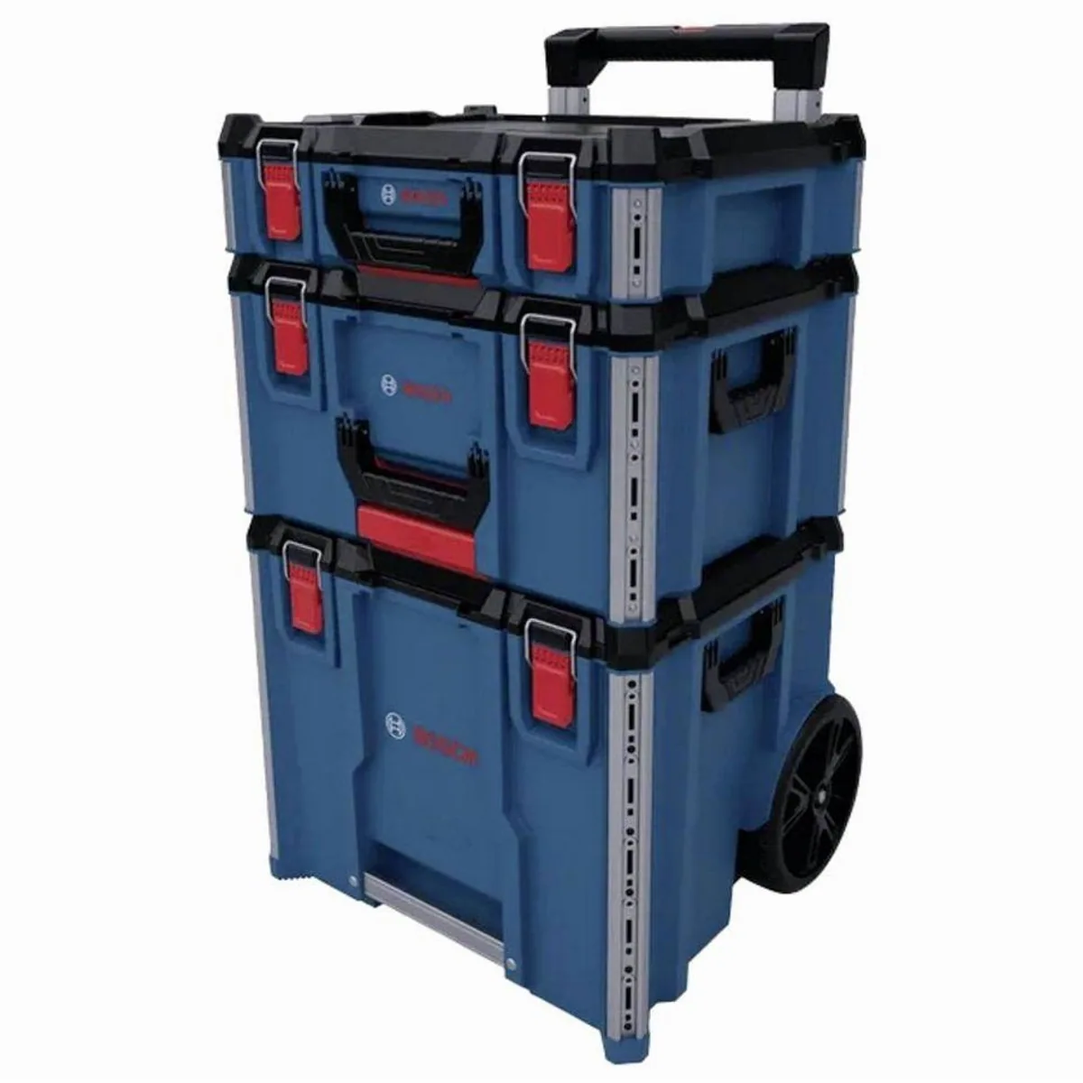 Bosch Professional L-BOXX Contractor Set 3, modulare Aufbewahrung, stoßfest, IP65-zertifiziert