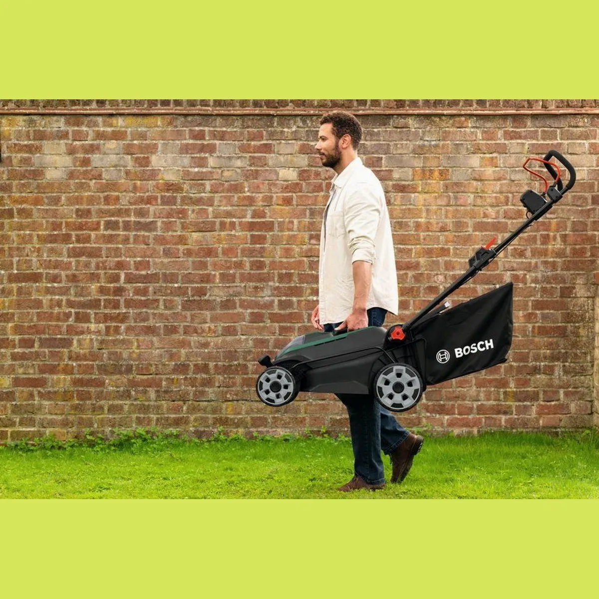 Bosch Home & Garden Akkurasenmäher ROTAK18V-43, 43 cm Schnittbreite, kraftvoll und vielseitig 2