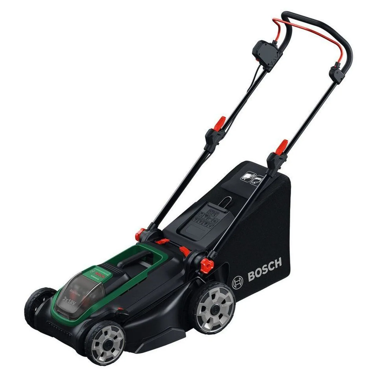 Bosch Home & Garden Akkurasenmäher ROTAK18V-43, 43 cm Schnittbreite, kraftvoll und vielseitig 3