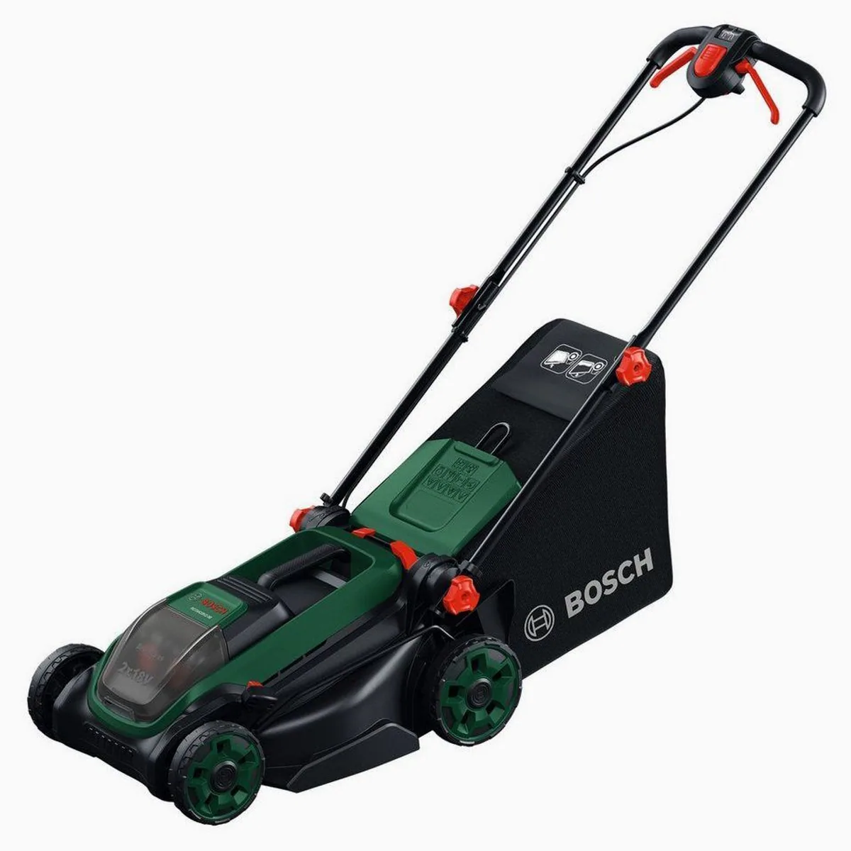 Bosch Home & Garden Akkurasenmäher Rotak 18V2-38, 38 cm Schnittbreite, 3-in-1-Funktion 3