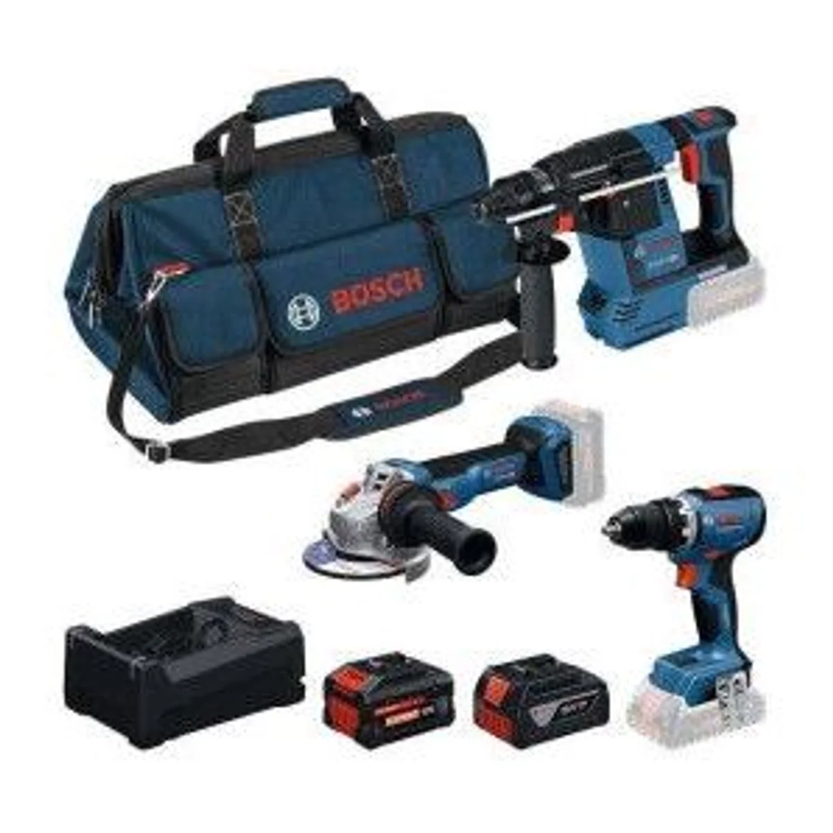 Bosch Professional GSR 18V-65, GBH 18V-26, GWS 18V-11, hohe Leistung & Flexibilität