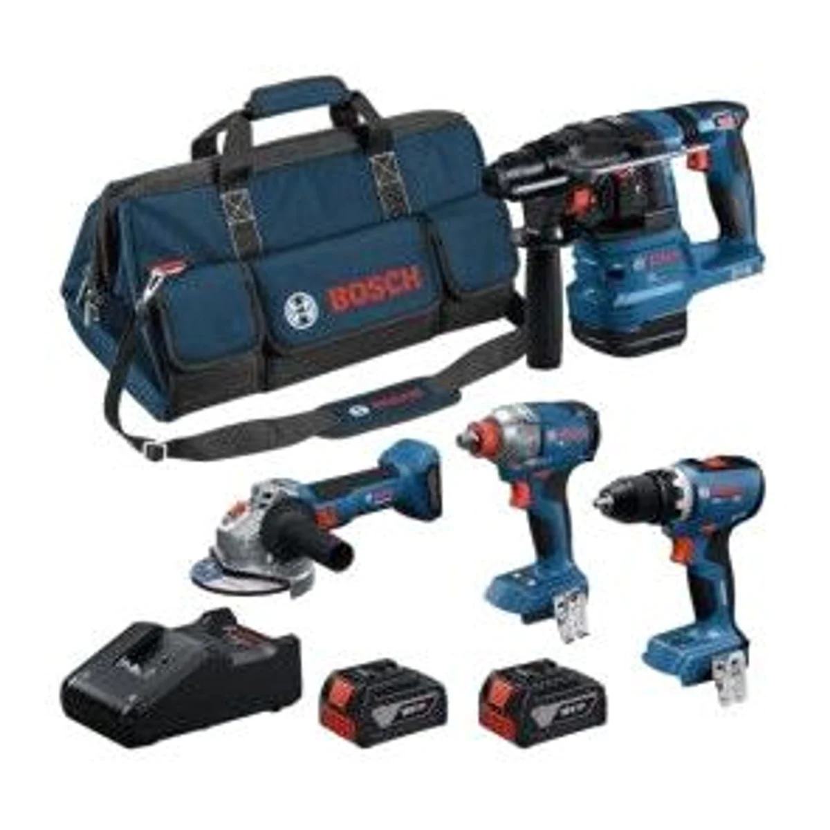 Bosch Professional 18V Combi-Set, leistungsstarke Werkzeuge für Profis