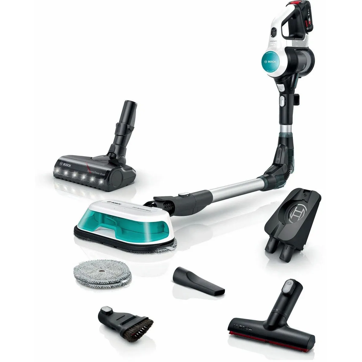 BOSCH Unlimited 7 ProHygienic Aqua, 2-in-1 Reinigung, HEPA 13 Filtersystem
