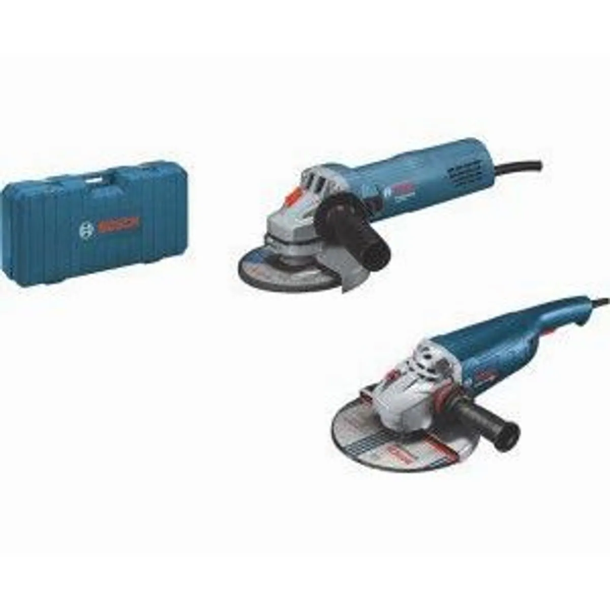 Bosch GWS 880 + GWS 22-230 J, leistungsstark, kompakt, inklusive L-Boxx
