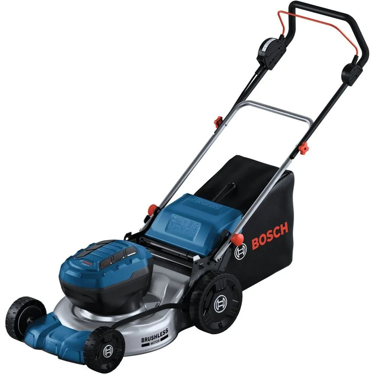 Bosch Professional GRA 18V2-46, leistungsstarker Akkurasenmäher mit 46 cm Schnittbreite