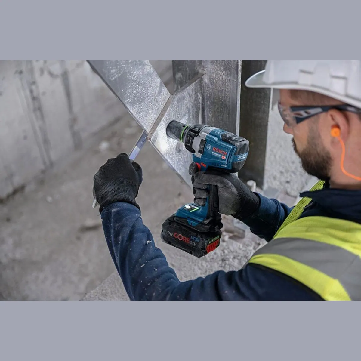 Bosch Professional Akku-Drehschlagschrauber, kraftvoll, präzise, langlebig 3