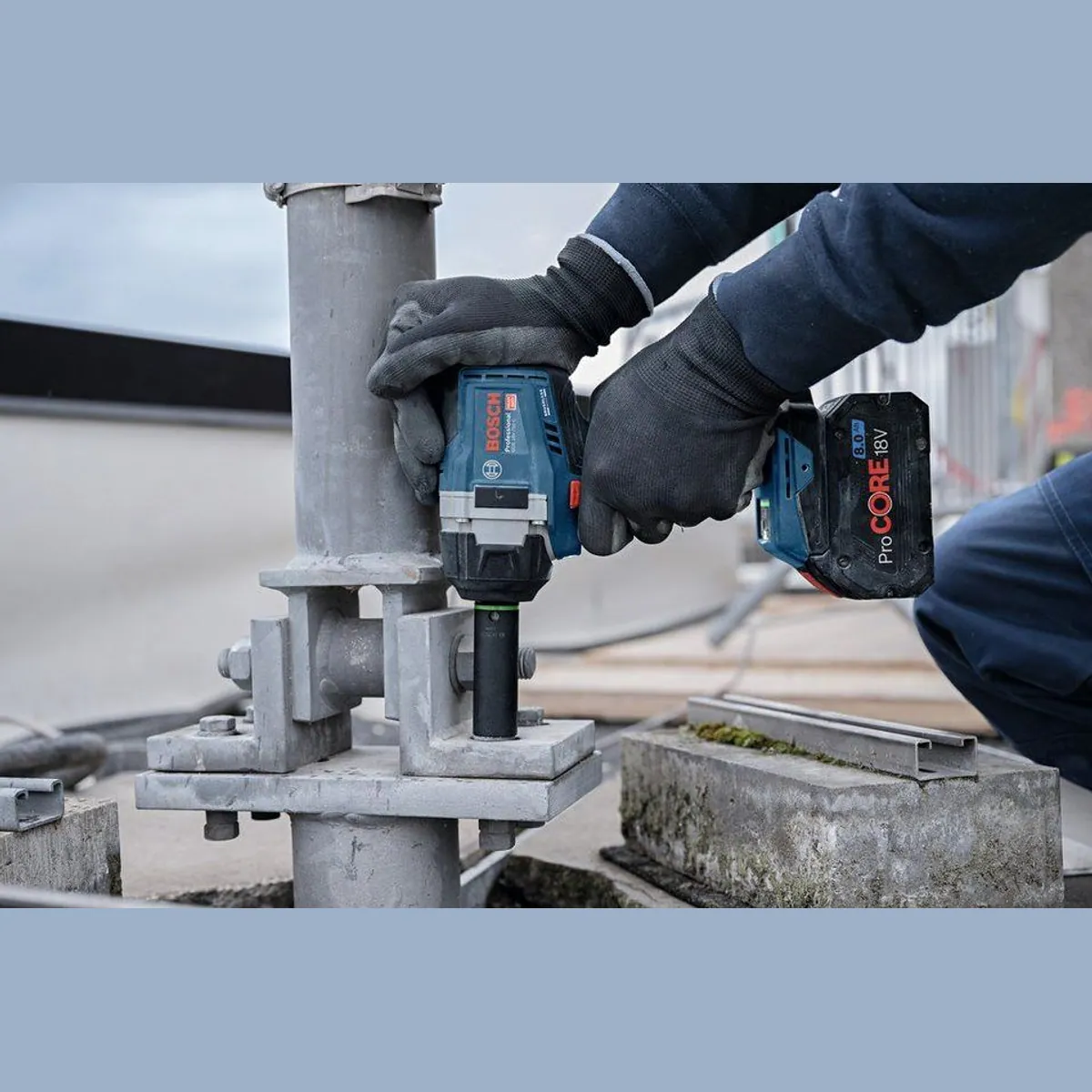 Bosch Professional Akku-Drehschlagschrauber, kraftvoll, präzise, langlebig 4